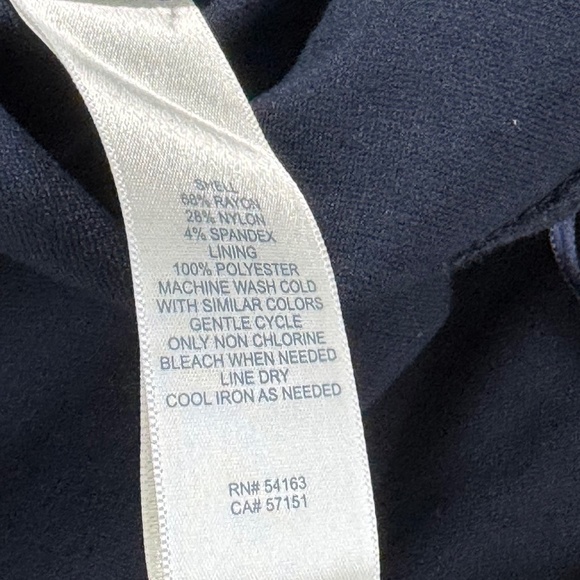 Harper Rose Black Fit Flare Dress Sz 10 - Picture 6 of 6